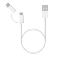 Cablu USB Xiaomi 2 în 1 (Micro USB/Type C) 100cm