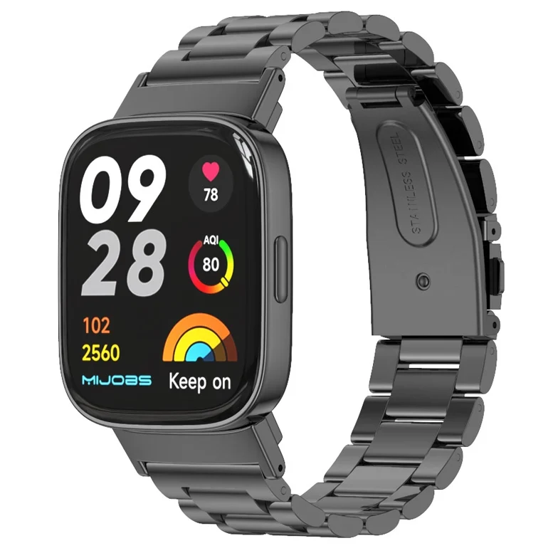 Ремешок металлический для Xiaomi Redmi Watch 3 Black 3