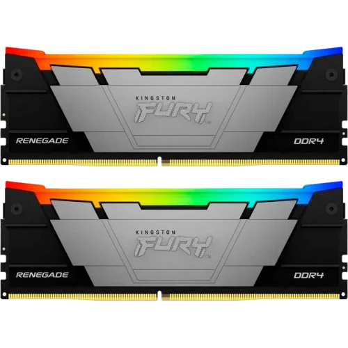 Оперативная память Kingston FURY Renegade RGB FURY Beast, 64 ГБ, Gray / Black