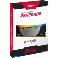 Memorie RAM Kingston FURY Renegade RGB FURY Beast, 64GB, Gray / Black 6