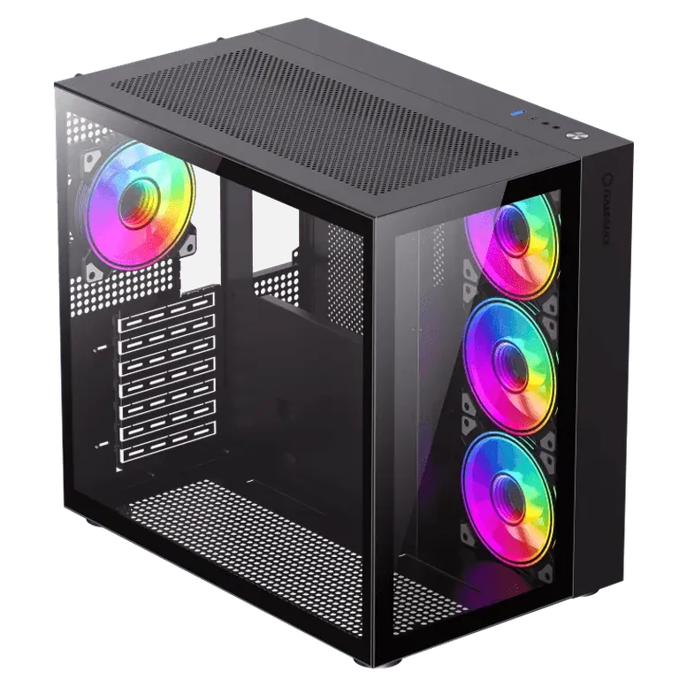 Carcasă PC GameMax INFINITY Midi-Tower, Negru 3