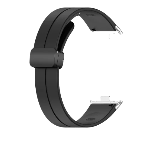Xiaomi Strap Silicon with magnet Redmi Watch 4 / 5 /Band 8 Pro/9 Pro Black Ремешок