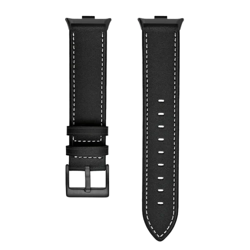 Xiaomi Strap Leather Redmi Watch 4 / 5 /Band 8 Pro/9 Pro Black Ремешок