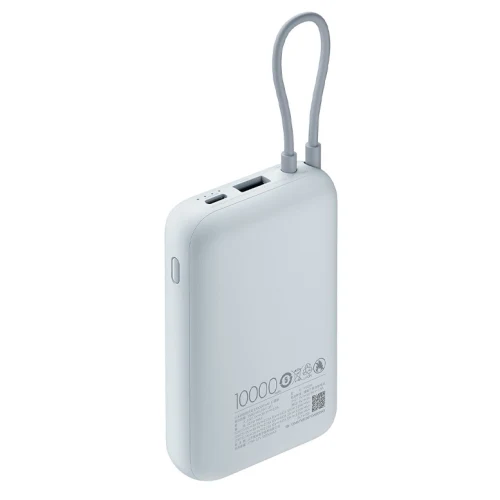 Xiaomi 10000mAh Power Bank (Integrated Cable) Ice Blue