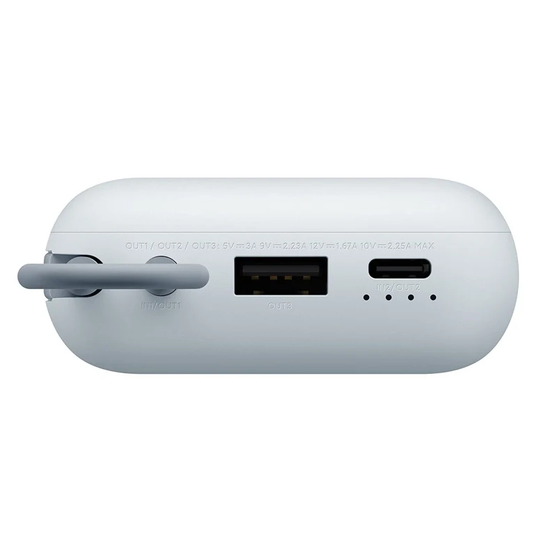 Xiaomi 10000mAh Power Bank (Integrated Cable) Ice Blue 3