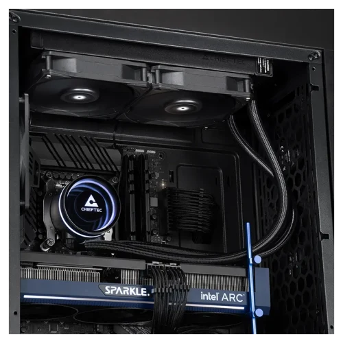 Система охлаждения Chieftec Iceberg 240 Dark, Черный