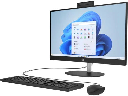 Computer All-in-One HP 24-cr1003ci, Core Ultra 7 155U, 16/512GB, Black