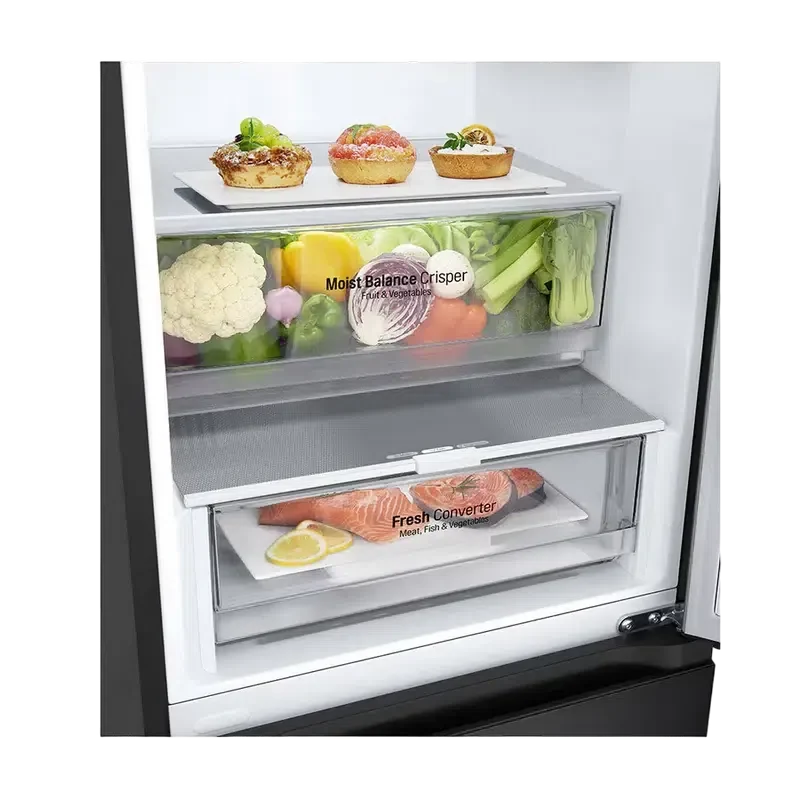 Frigider LG GBV3200DEP, Graphite Black 11