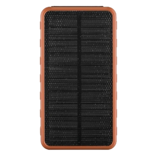 Acumulator extern Cellularline, 10000mAh, solar 20W, Orange