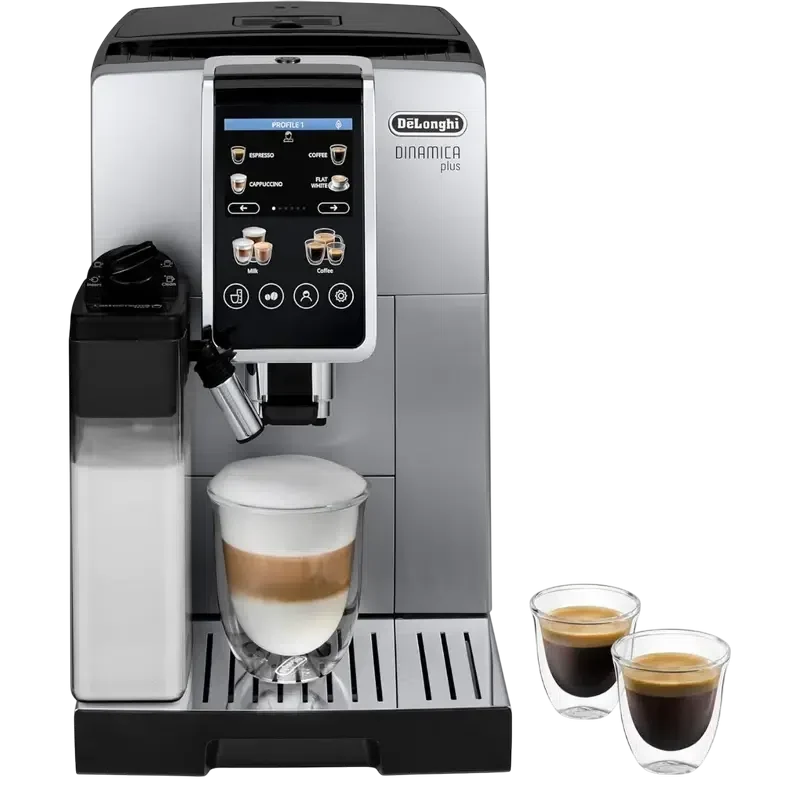 Aparat de cafea DeLonghi ECAM380.85.SB, Silver 2