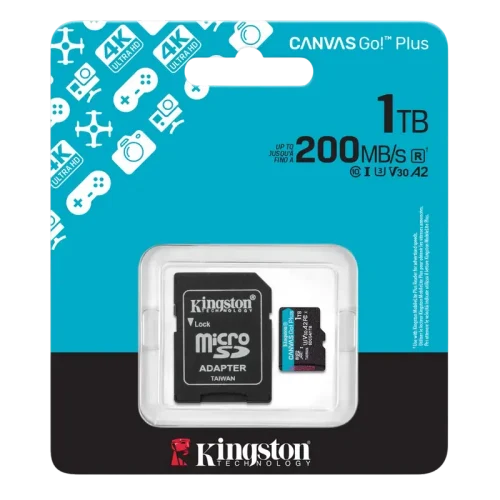 Card de Memorie Kingston Canvas Go! Plus, 1024GB