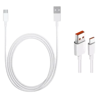 Cablu Mi Fast Charger 6A USB to Type-C 100cm, White 2