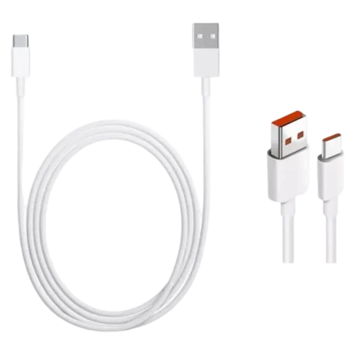Xiaomi 6A Fast Charger cable Usb Type-C 100cm