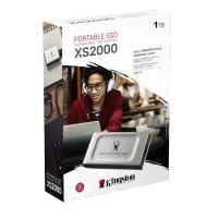 SSD portabil extern Kingston XS2000 BoC, 1 TB, Silver 3