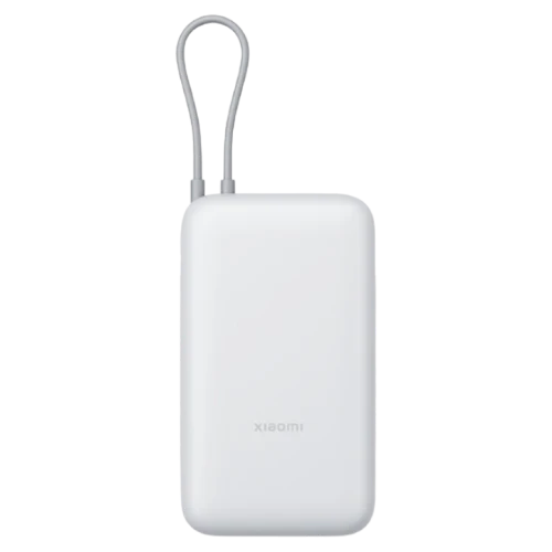 Xiaomi 20000mAh Power Bank (Integrated Cable) Light Grey