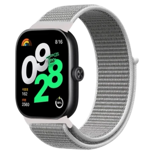 Xiaomi Strap Nylon Redmi Watch 4 / 5 /Band 8 Pro/9 Pro Light grey Ремешок