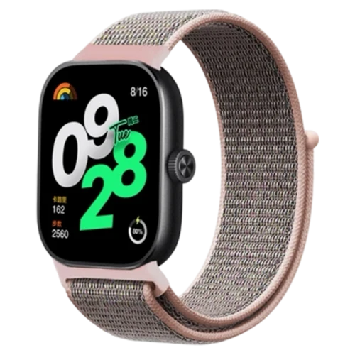 Xiaomi Strap Nylon Redmi Watch 4 / 5 /Band 8 Pro/9 Pro Pink sand Ремешок
