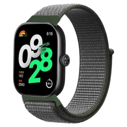 Xiaomi Strap Nylon Redmi Watch 4 / 5 /Band 8 Pro/9 Pro Dark olive Ремешок