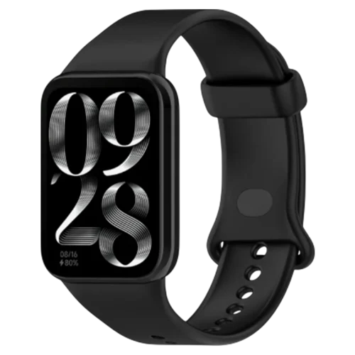 Xiaomi Strap Silicon Redmi Watch 4 / 5 /Band 8 Pro/9 Pro Black Ремешок