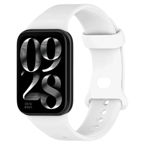Xiaomi Strap Silicon Redmi Watch 4 / 5 /Band 8 Pro/9 Pro White Ремешок