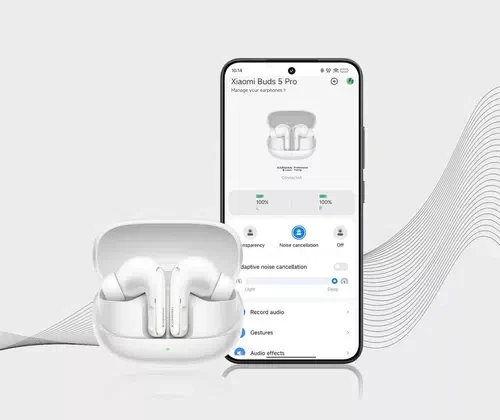 Căști fără fir Xiaomi Buds 5 Pro White 7