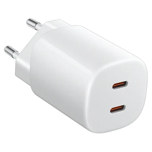 Зарядное устройство Xiaomi 45W Nano Turbo Charging Power Adapter (2-Port), White