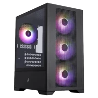 Carcasă PC 1STPLAYER GO2 Mini Tower, Negru