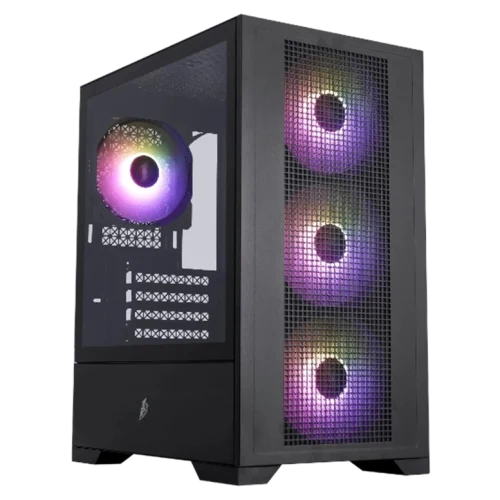 Корпус для ПК 1STPLAYER GO2 Mini Tower, Черный