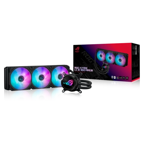 Система охлаждения ASUS ROG STRIX LC III 360 ARGB, Черный
