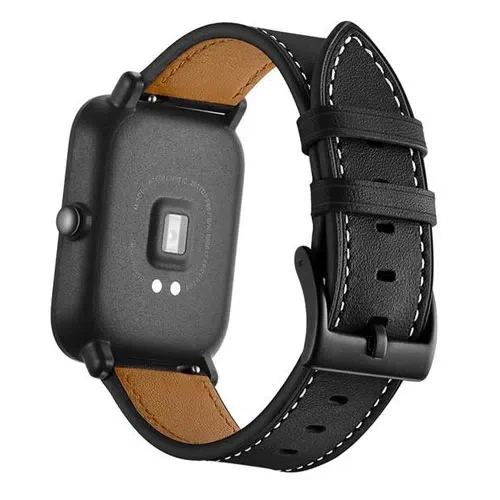 Curelușă din piele 20mm Black 2