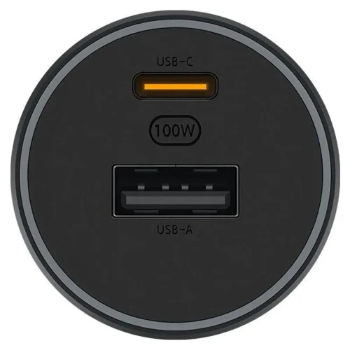 Încărcător auto Xiaomi 100W Car Charger (USB-A + Type-C), Black
