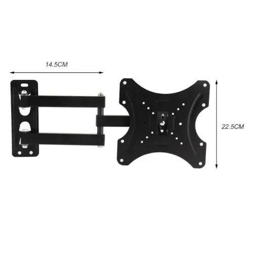 Suport TV Wall Mount Bracket Adjustable 23"-42" Black 2