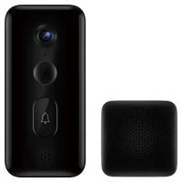 Умный дверной звонок Xiaomi Smart Doorbell 3s, Черный