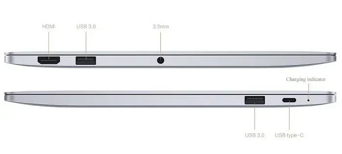 Xiaomi Mi Notebook Air 12.5" i5 4Gb/256Gb Silver 6