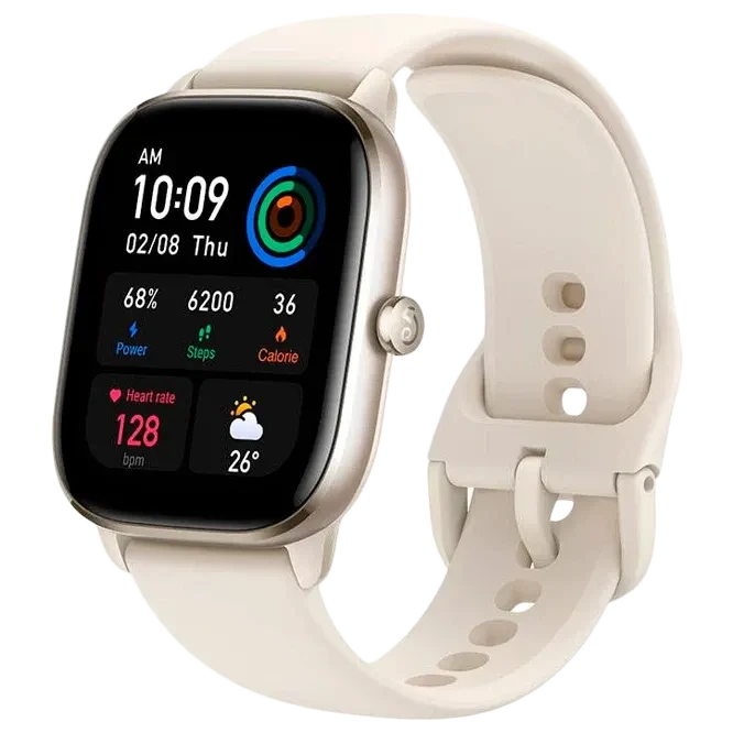 Amazfit GTS 4 Mini Moonlight White 4