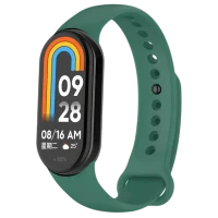 Cureluşă p/u Xiaomi Smart Band 8/9 Dark Green 3