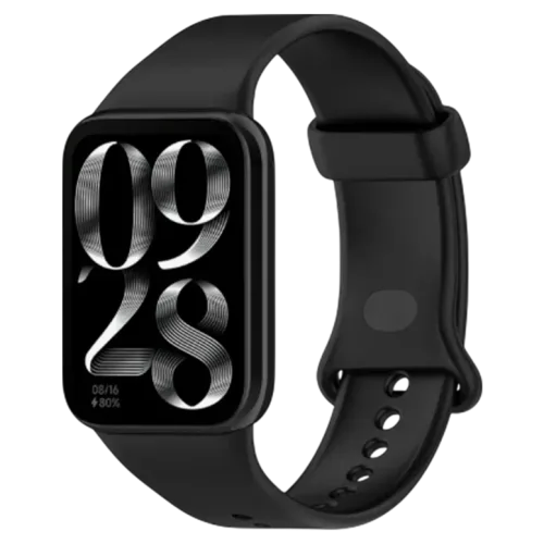 Ремешок Xiaomi Strap Silicon Redmi Watch 4 / 5 /Band 8 Pro/9 Pro Black
