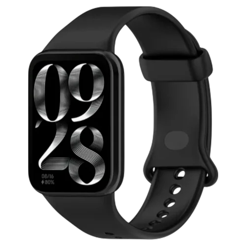 Curelușă Xiaomi Strap Silicon Redmi Watch 4 / 5 /Band 8 Pro/9 Pro Black