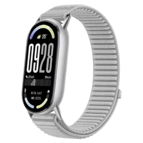 Curelușă Xiaomi Strap Nylon Smart Band 8/9/10, Grey