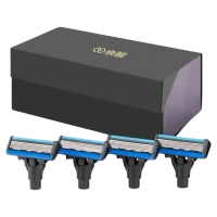 Lame pentru aparat de ras Handx H600 Razor, Negru, 4 buc.