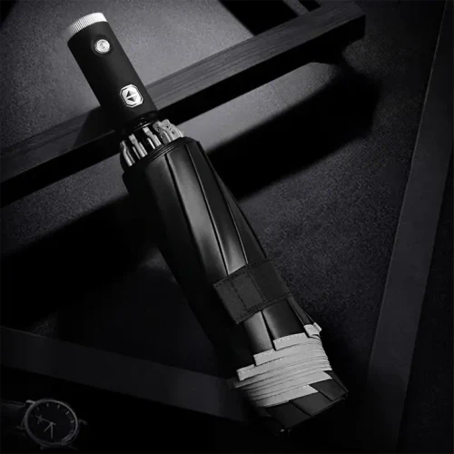 Umbrela Xiaomi Windproof Strong Umbrella 30 Bones Black