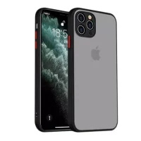 Матовый противоударный чехол для iPhone 112 Mini/12/12 Pro/12 Pro Max Black 2