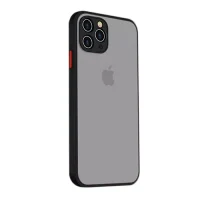 Матовый противоударный чехол для iPhone 112 Mini/12/12 Pro/12 Pro Max Black