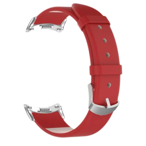 Cureluşă Xiaomi Strap Leather Smart Band 8/9 Red