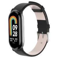 Cureluşă Xiaomi Strap Leather Smart Band 8/9 Black 2