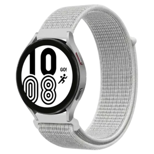 Ремешок с липучкой  из нейлона Xiaomi Strap Nylon 22mm Summit, White