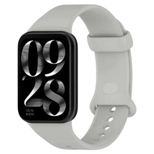 Curelușă Xiaomi Strap Silicon Redmi Watch 4 / 5 /Band 8 Pro/9 Pro, Grey