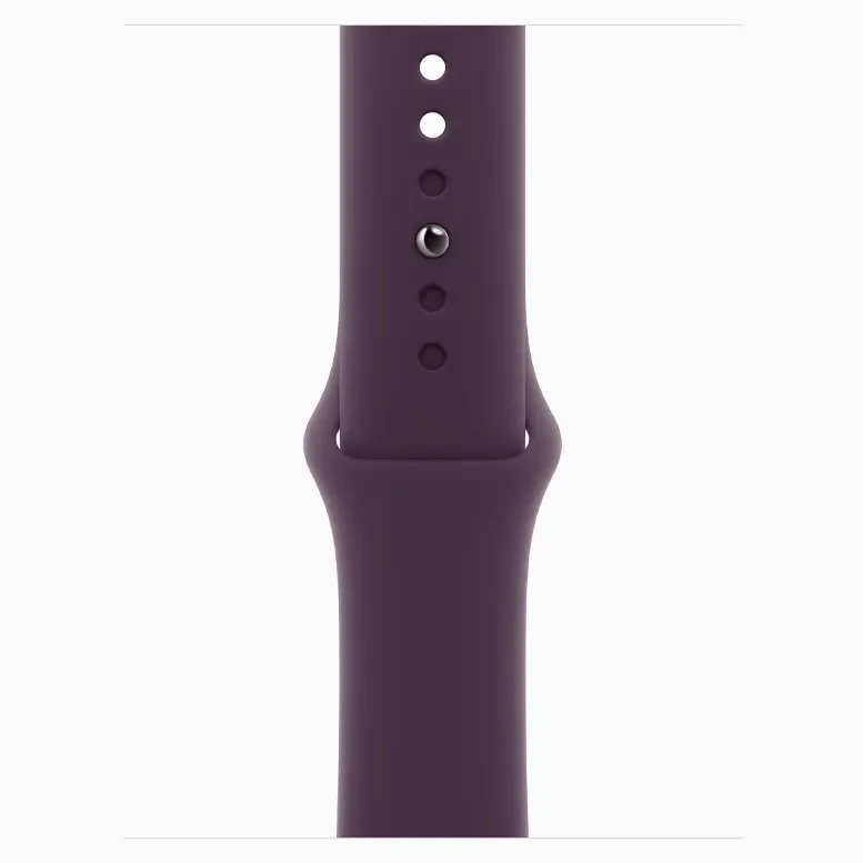 Apple Watch SE 2024 Starlight GPS Sport Band Plum 44 mm 3