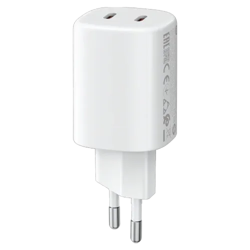 Зарядное устройство Xiaomi 45W Nano Turbo Charging Power Adapter (2-Port), White