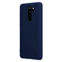 Husa Xiaomi Redmi Note 8 Pro, Rubber-wrapped, Nillkin, Blue 2